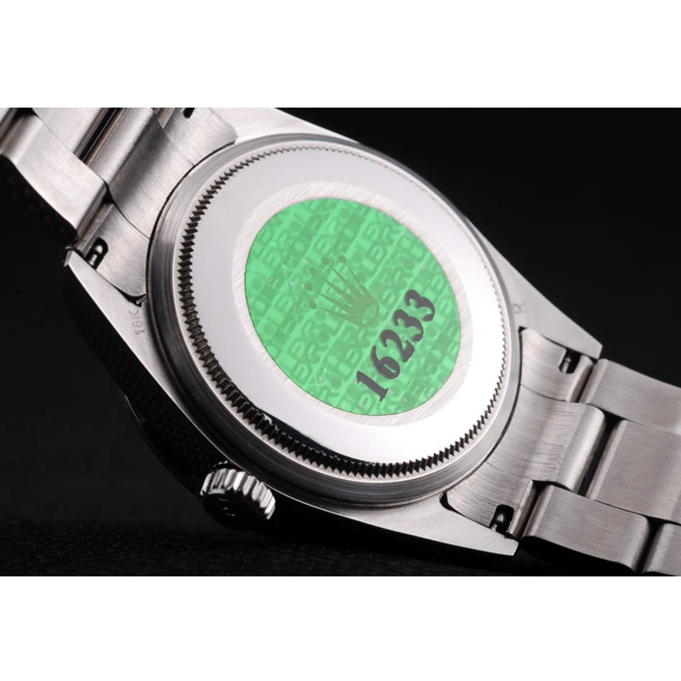 Aaa replica Rolex Datejust Plated Stainless Flowers Diamond Silver Steel Dial rl305 0627